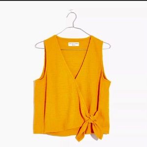 Madewell Wrap Tie Top